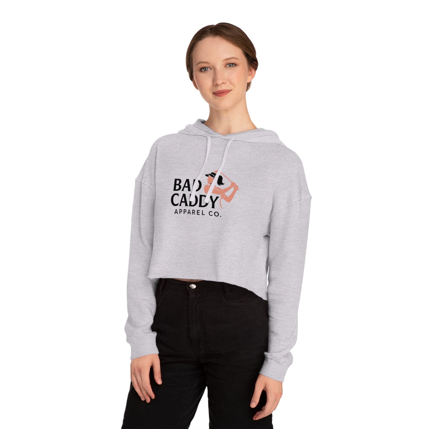 Bad Caddy Apparel Co. Women’s Cropped Hooded Sweatshirt