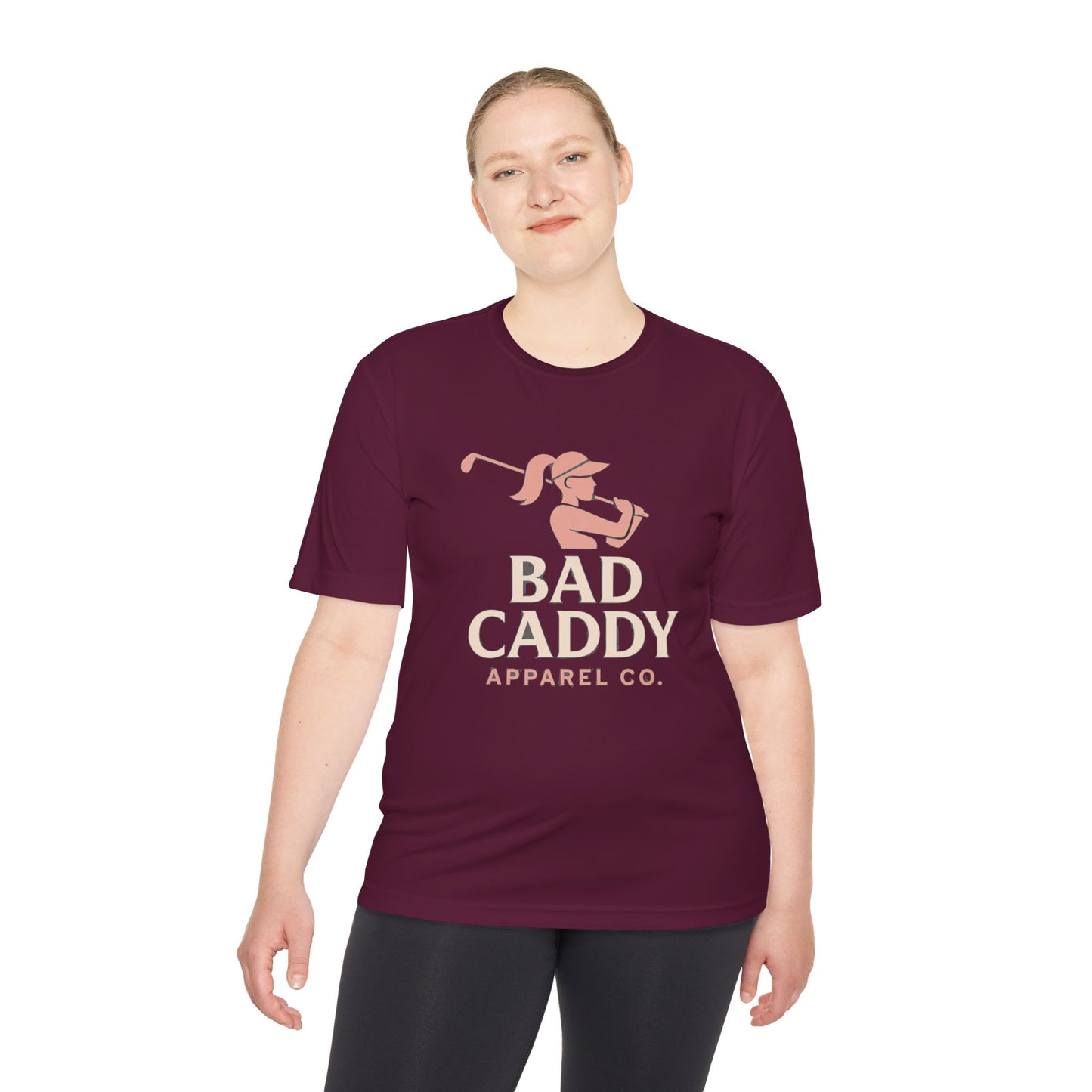 Bad Caddy Golf Tee - Unisex Moisture Wicking Tee