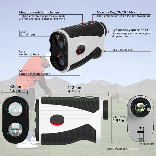Golf Distance Meter Telescope