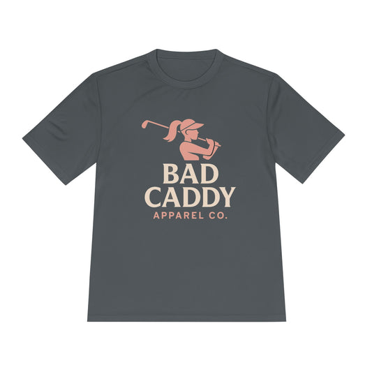 Bad Caddy Golf Tee - Unisex Moisture Wicking Tee