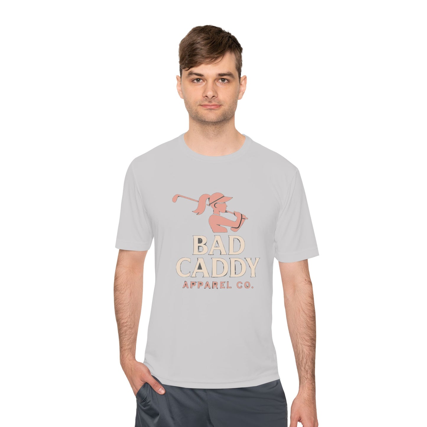 Bad Caddy Golf Tee - Unisex Moisture Wicking Tee