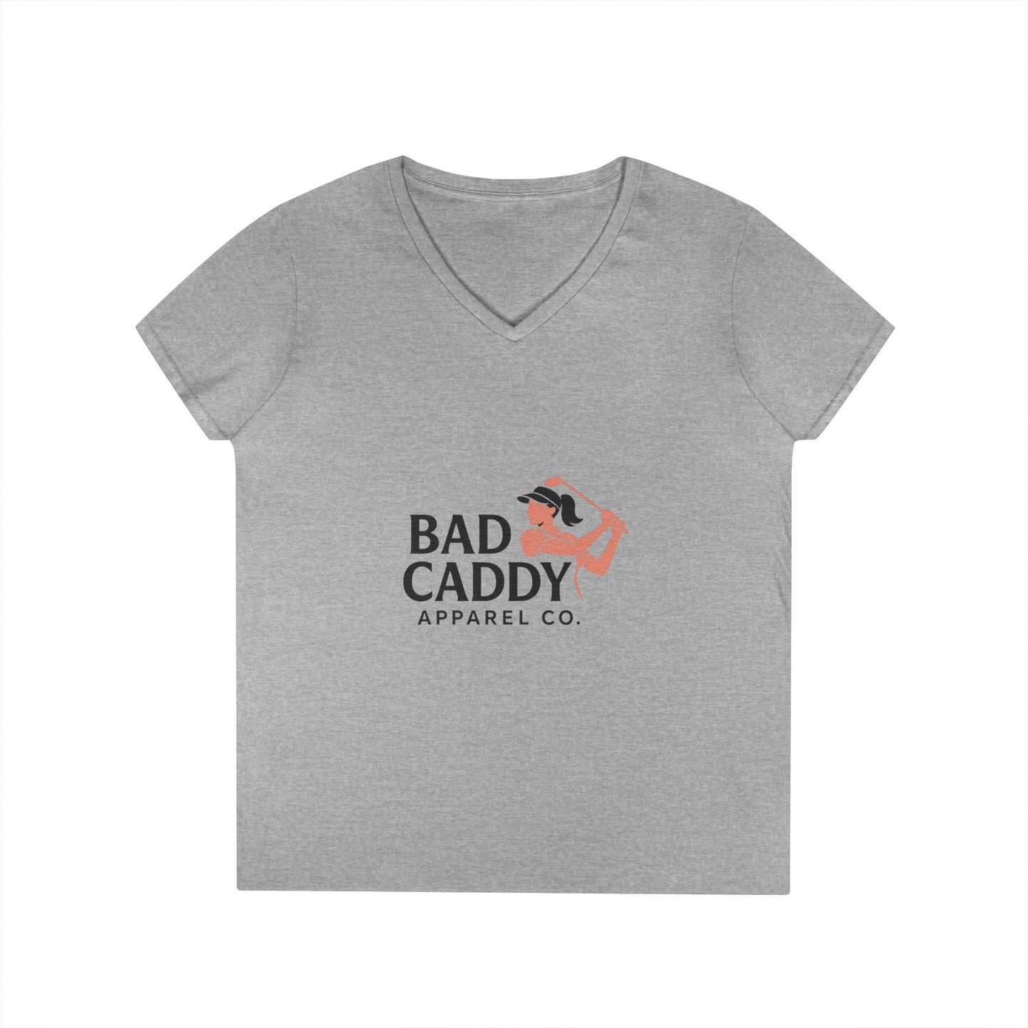 Bad Caddy Apparel Co. Ladies' V-Neck T-Shirt