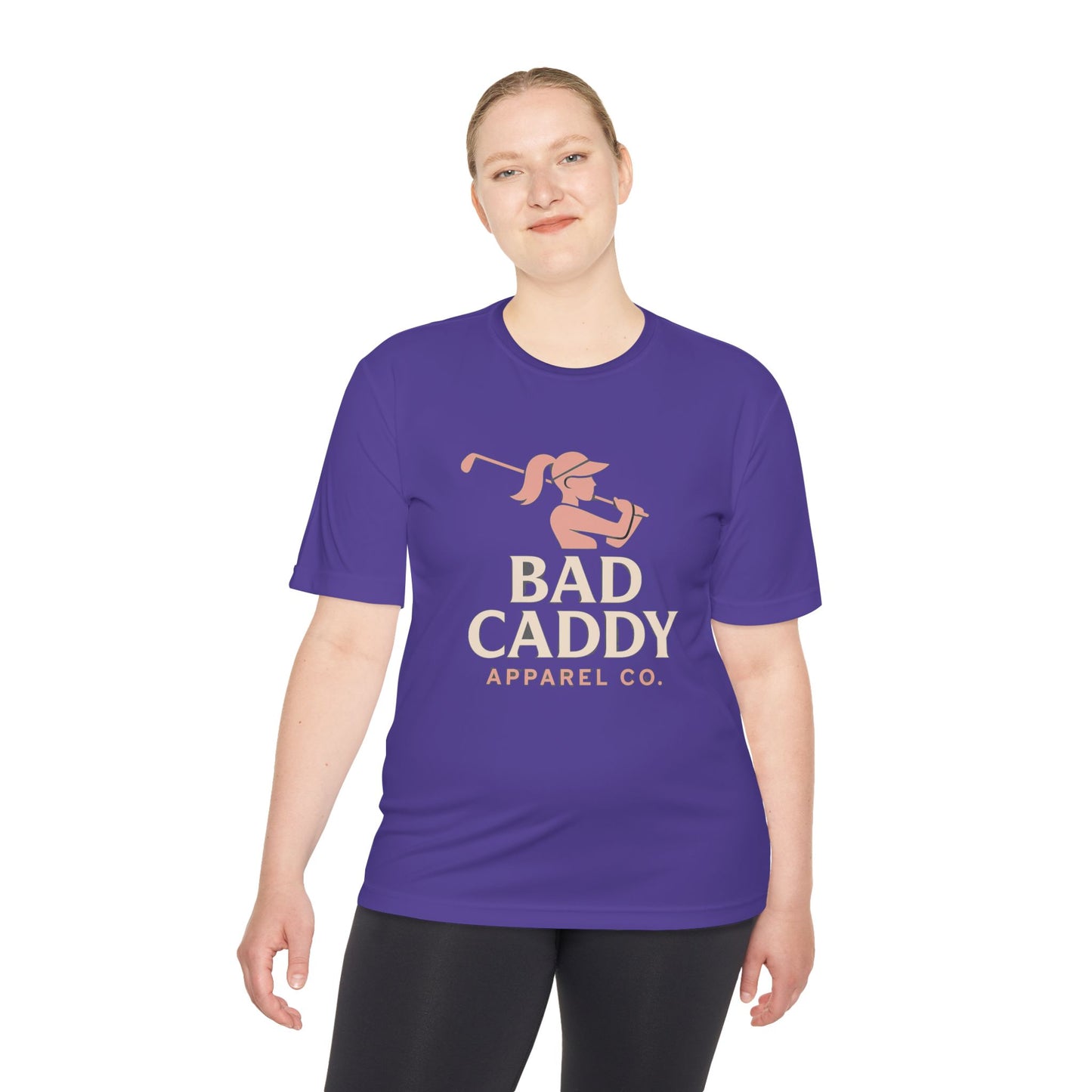 Bad Caddy Golf Tee - Unisex Moisture Wicking Tee
