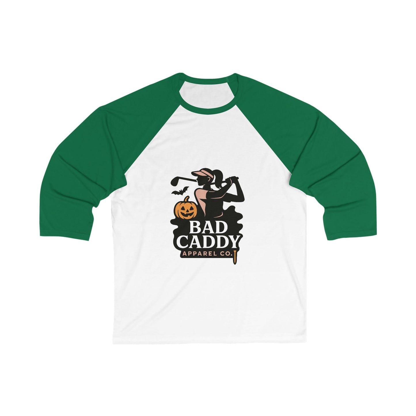 Bad Caddy Apparel Co/ Halloween Baseball Tee
