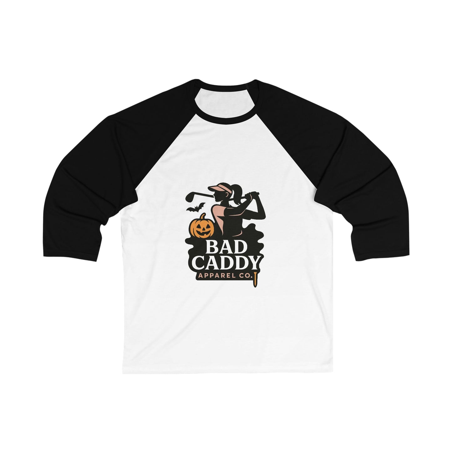 Bad Caddy Apparel Co/ Halloween Baseball Tee