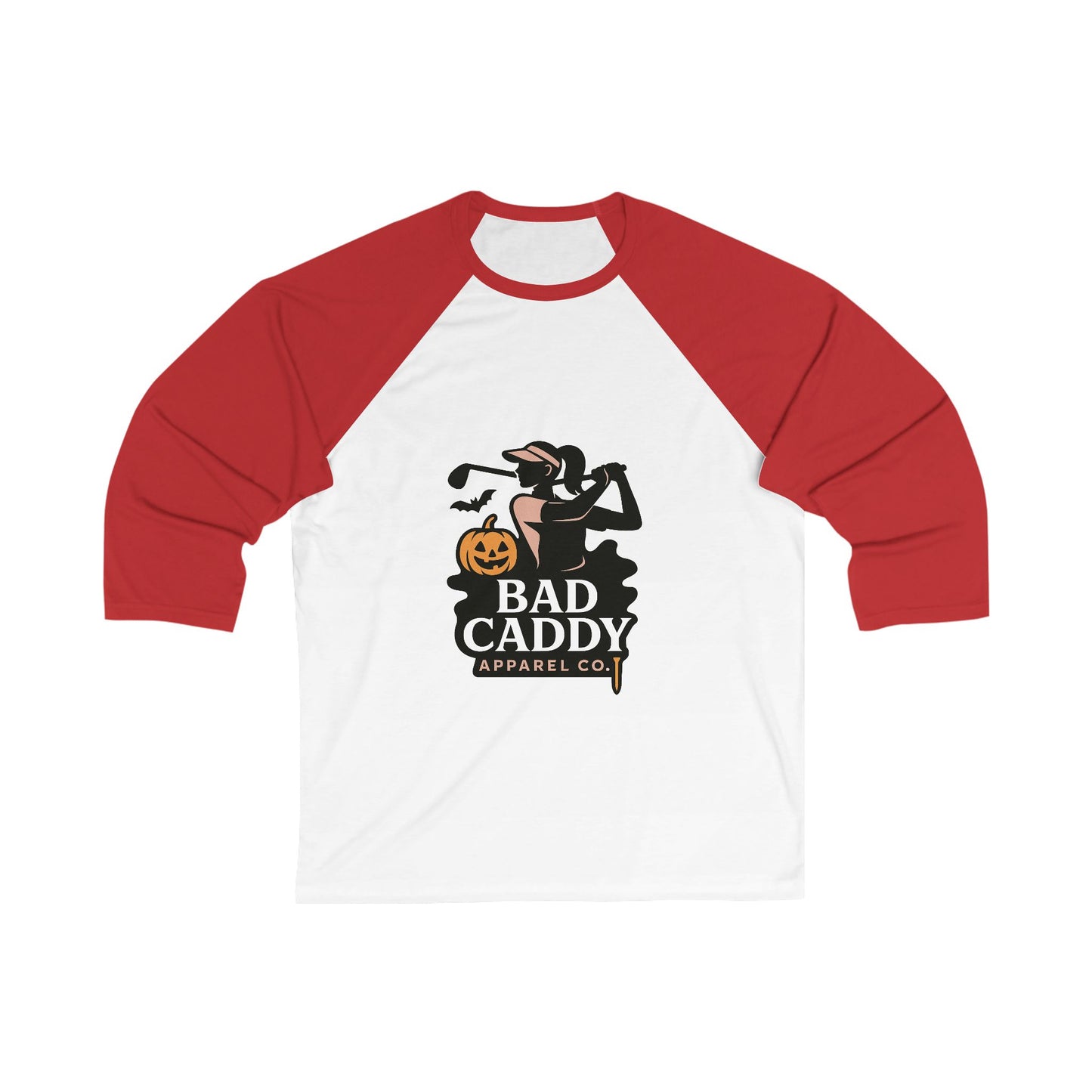 Bad Caddy Apparel Co/ Halloween Baseball Tee