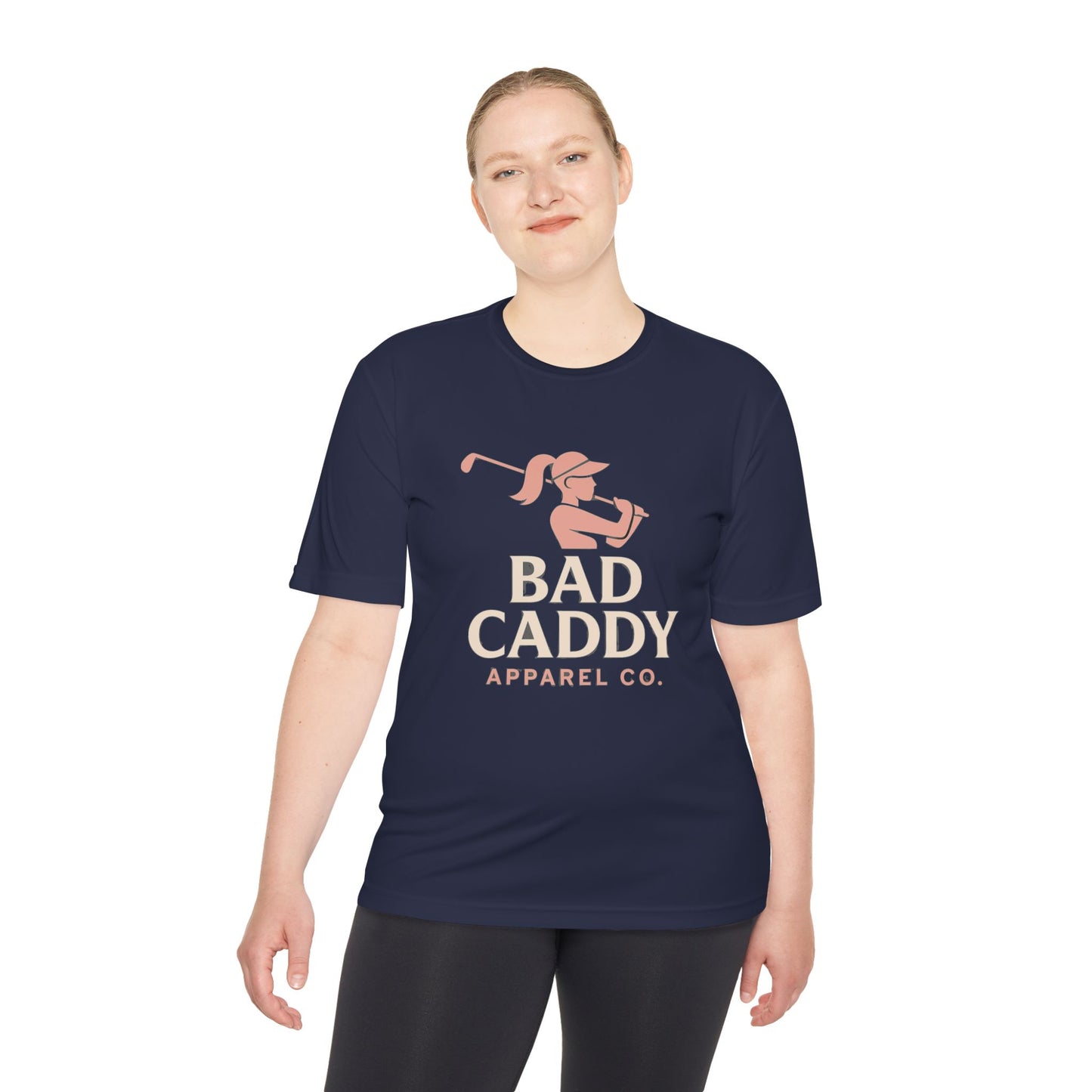 Bad Caddy Golf Tee - Unisex Moisture Wicking Tee