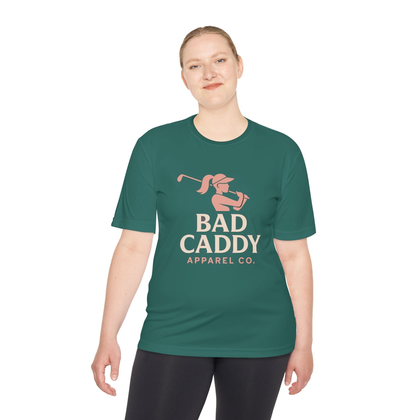 Bad Caddy Golf Tee - Unisex Moisture Wicking Tee