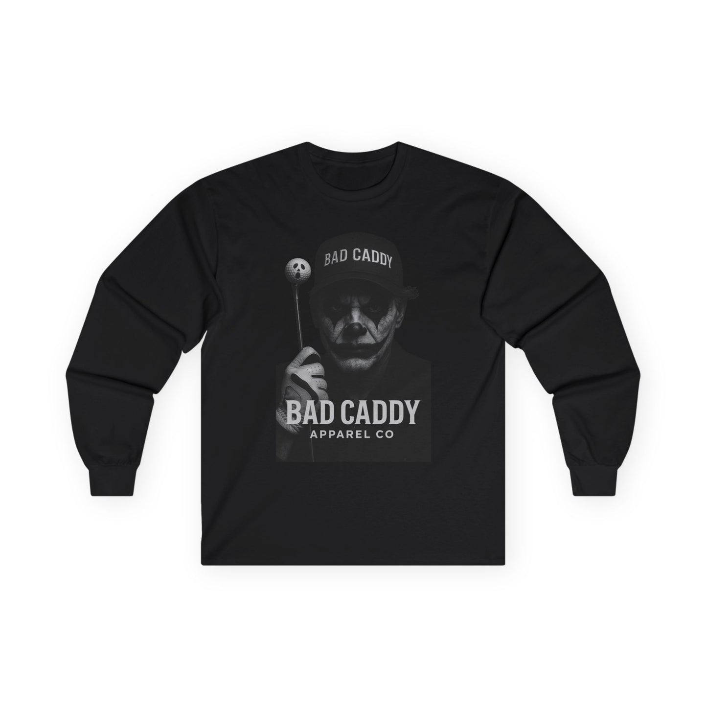Bad Caddy Apparel Co. Long Sleeve Halloween Clown