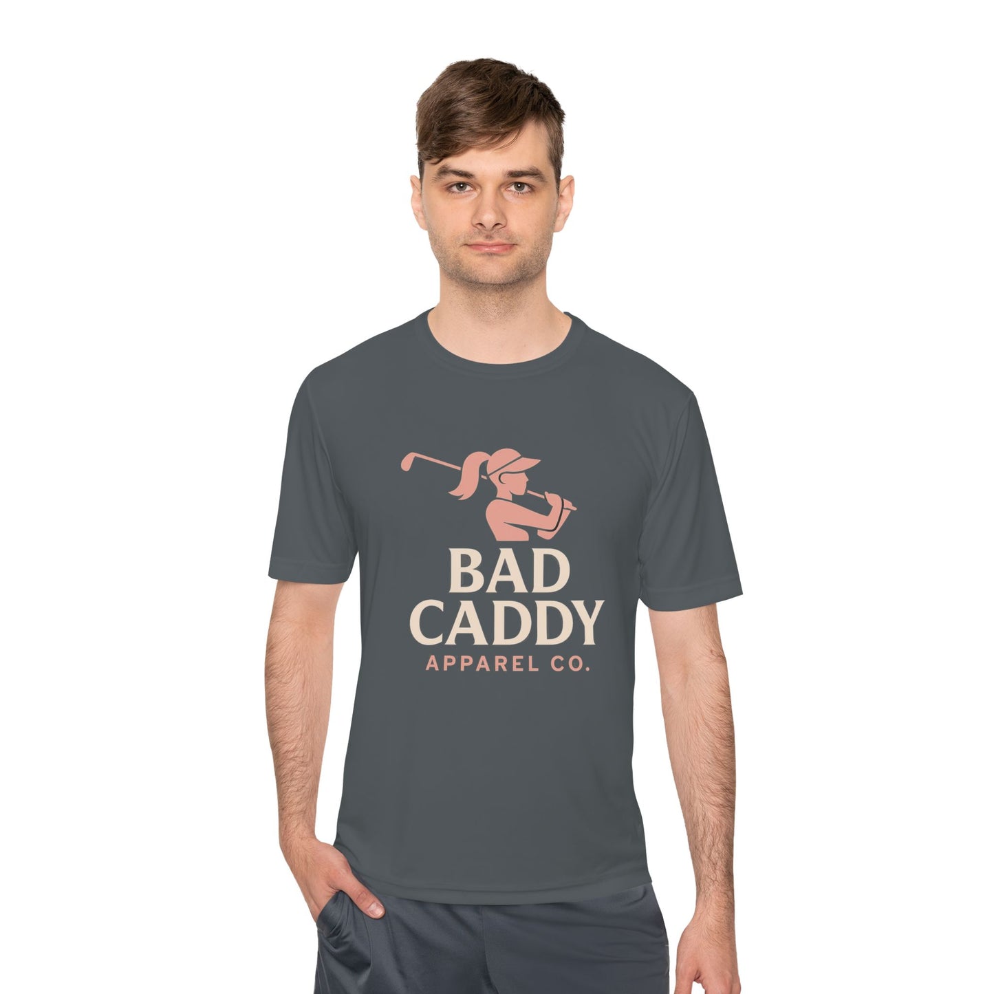 Bad Caddy Golf Tee - Unisex Moisture Wicking Tee