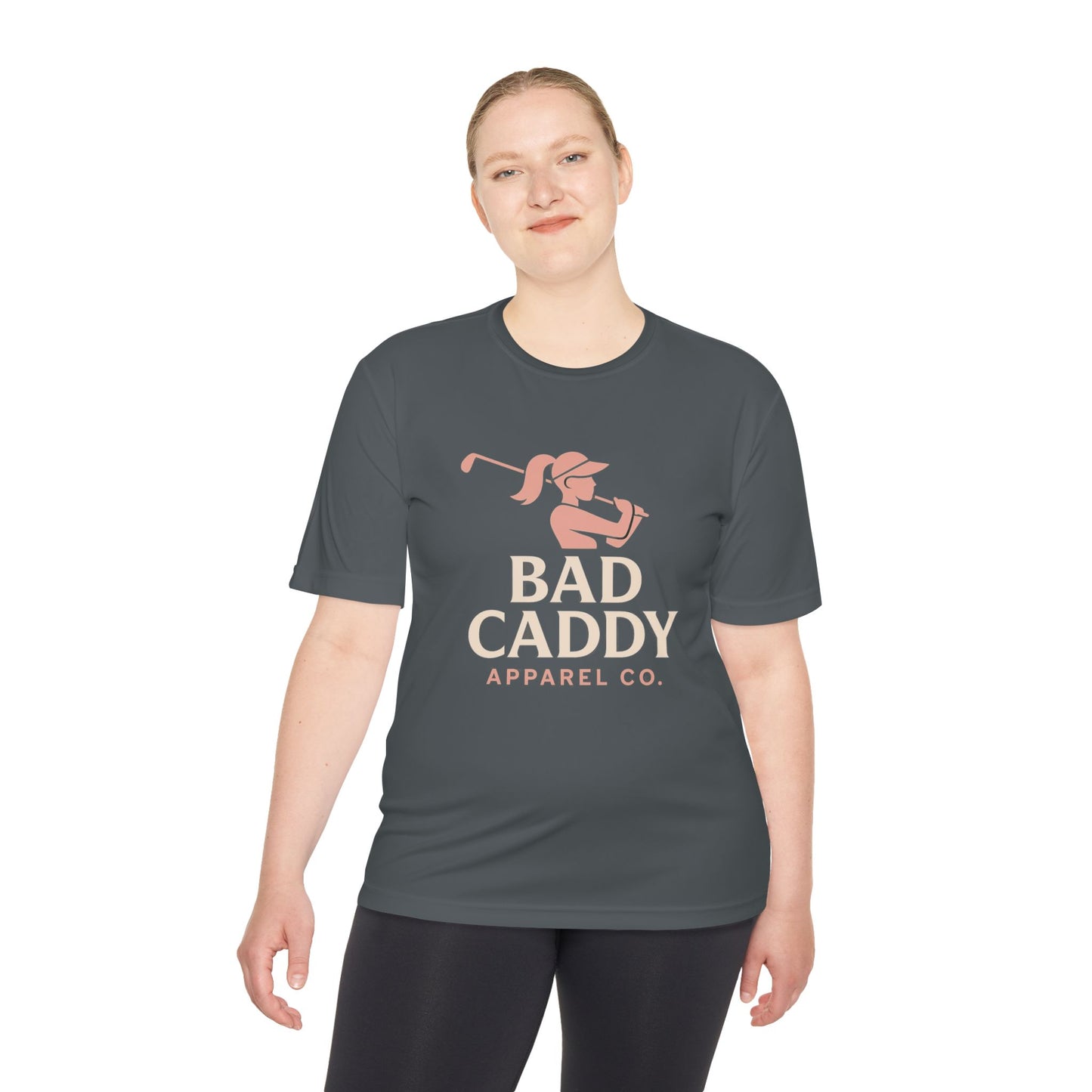 Bad Caddy Golf Tee - Unisex Moisture Wicking Tee