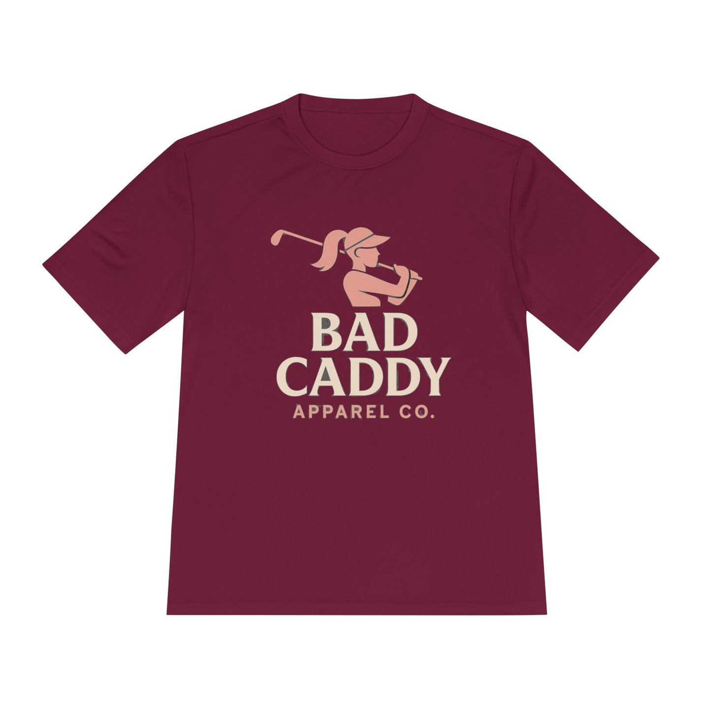 Bad Caddy Golf Tee - Unisex Moisture Wicking Tee