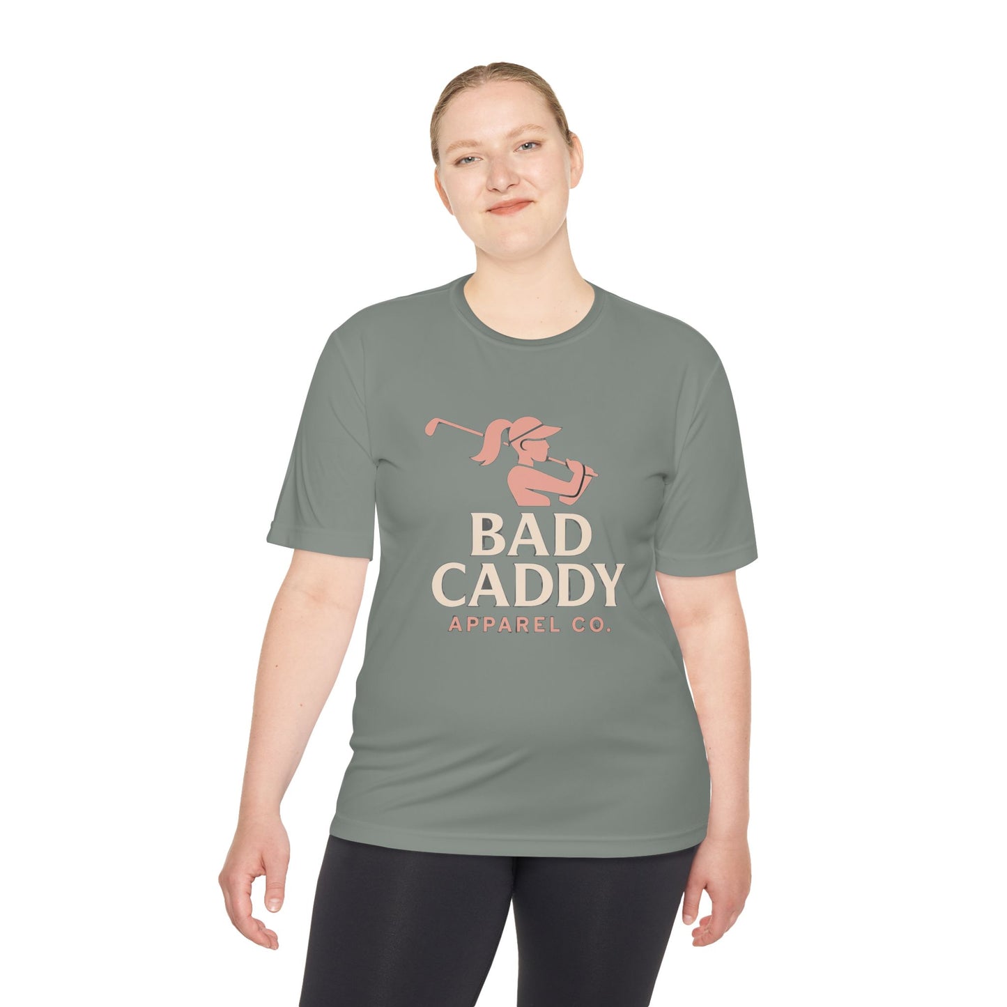Bad Caddy Golf Tee - Unisex Moisture Wicking Tee