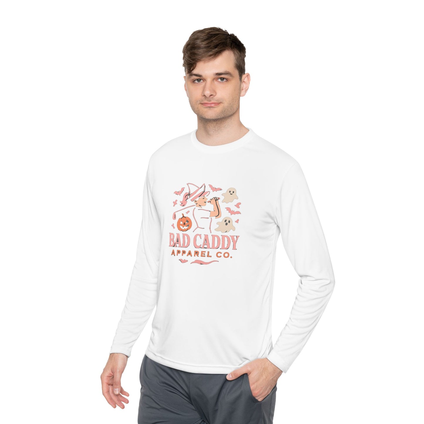 Bad Caddy Apparel Co. Halloween-Themed Unisex Long Sleeve Tee