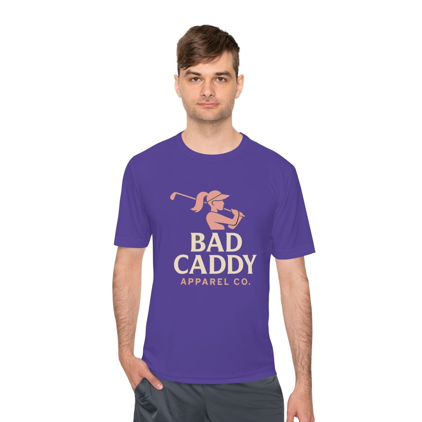 Bad Caddy Golf Tee - Unisex Moisture Wicking Tee