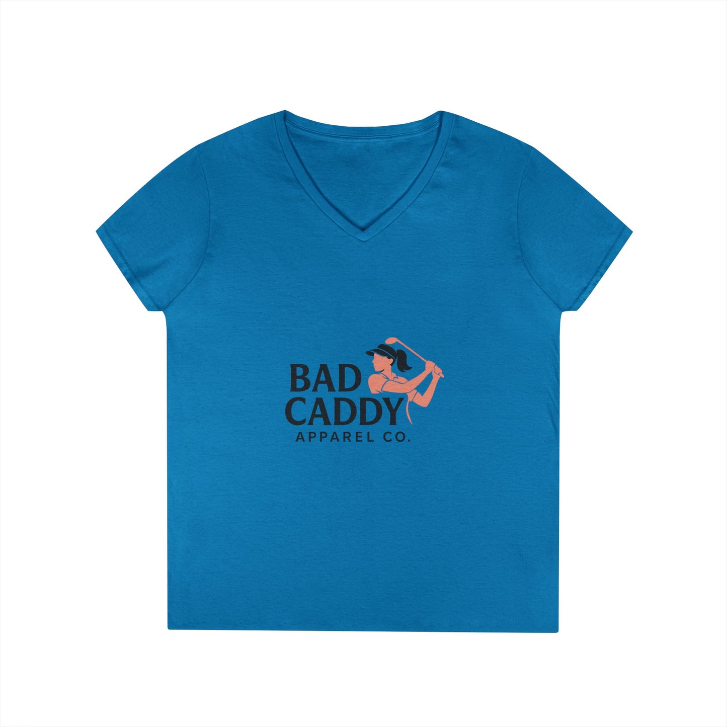 Bad Caddy Apparel Co. Ladies' V-Neck T-Shirt