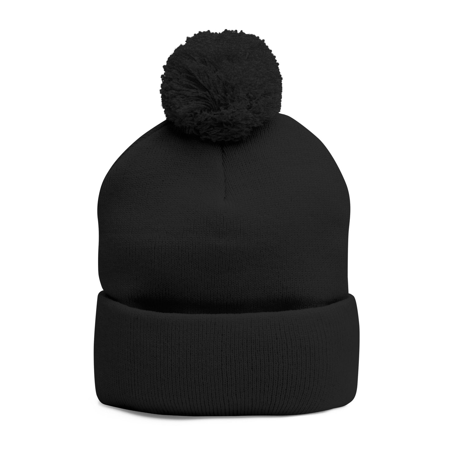 Embroidered Pom-Pom Knit Cap — Bad Caddy Apparel Co. Christmas Hat