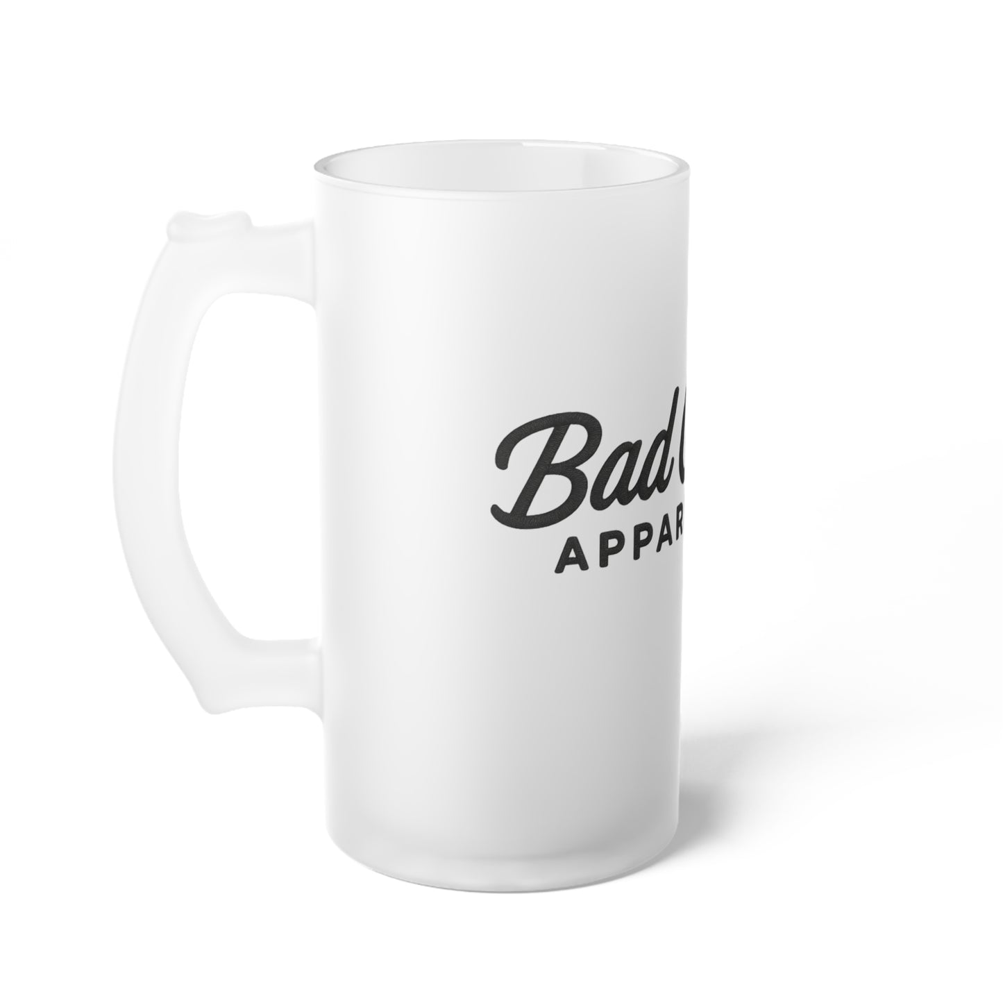 Frosted Beer Mug | Bad Caddy Inspired, Personalized Gift for Beer Lovers, Unique Barware, Men's Gift, Fun Home Decor