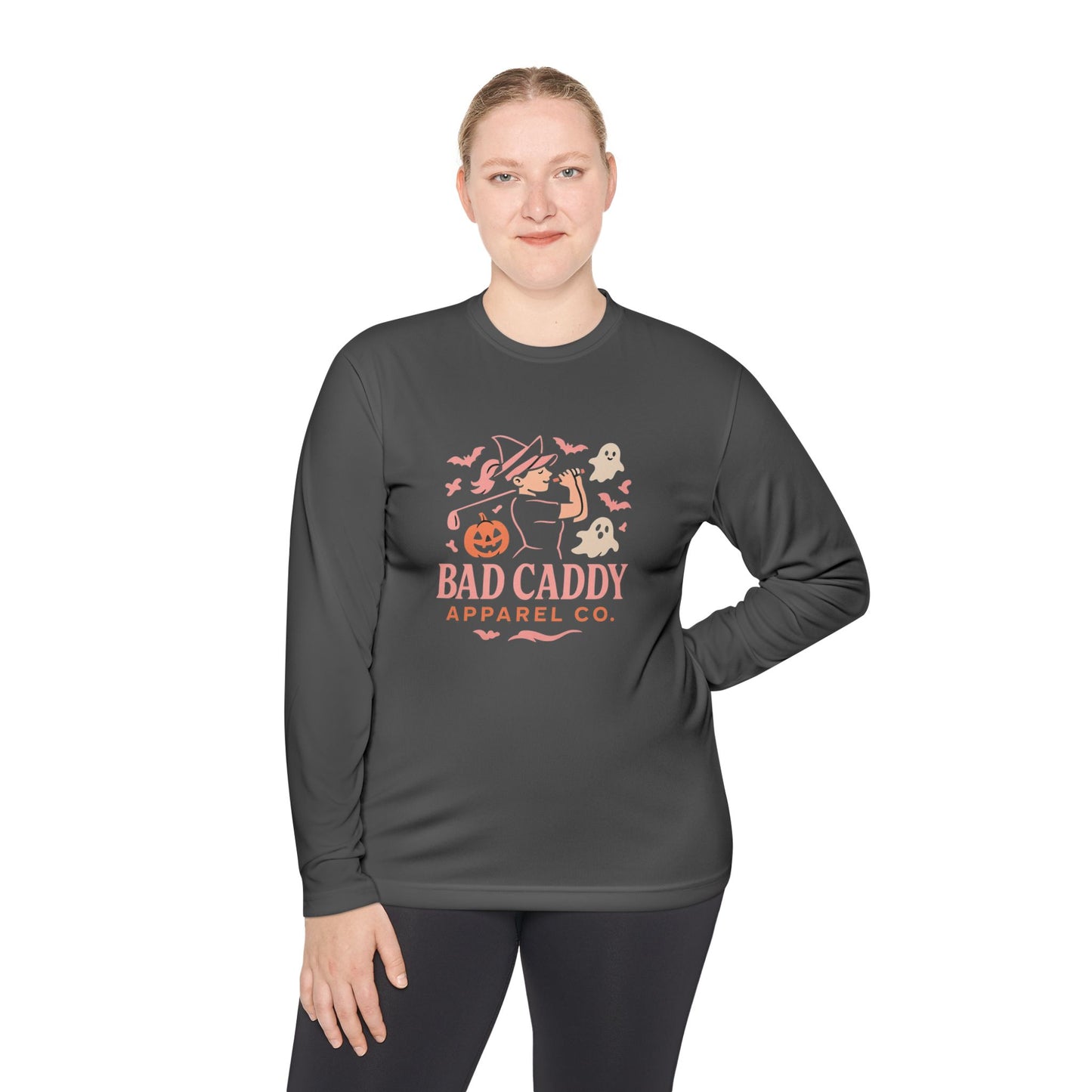 Bad Caddy Apparel Co. Halloween-Themed Unisex Long Sleeve Tee