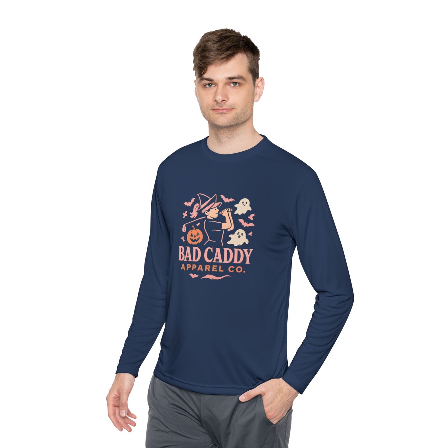 Bad Caddy Apparel Co. Halloween-Themed Unisex Long Sleeve Tee