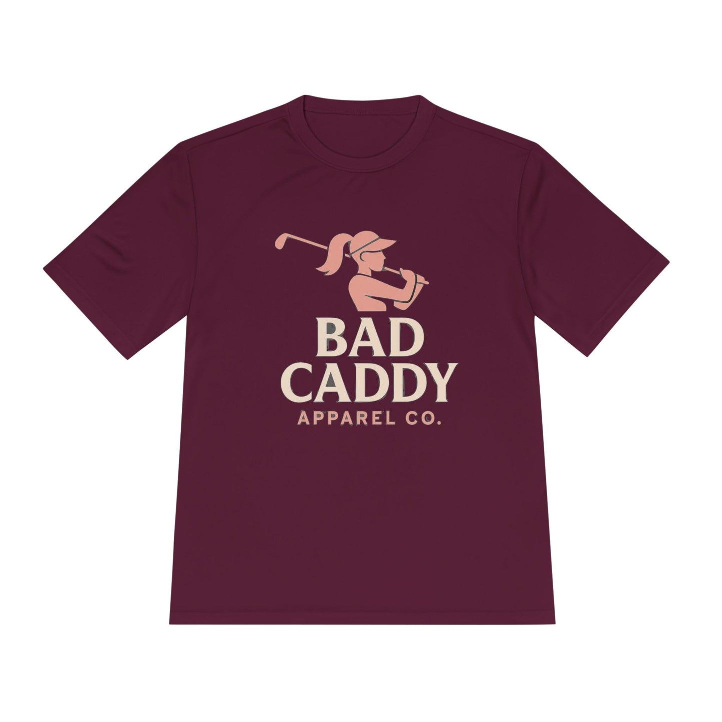 Bad Caddy Golf Tee - Unisex Moisture Wicking Tee