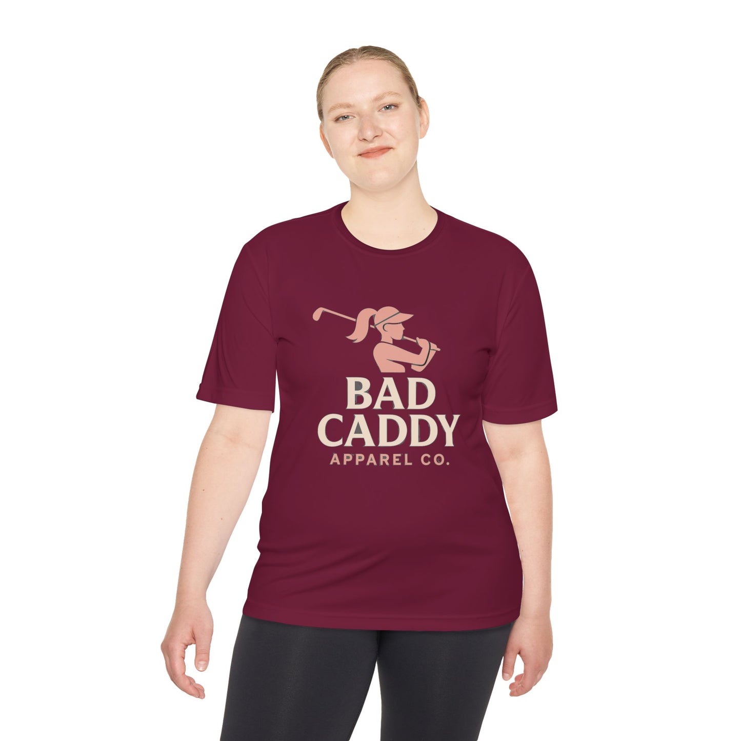 Bad Caddy Golf Tee - Unisex Moisture Wicking Tee
