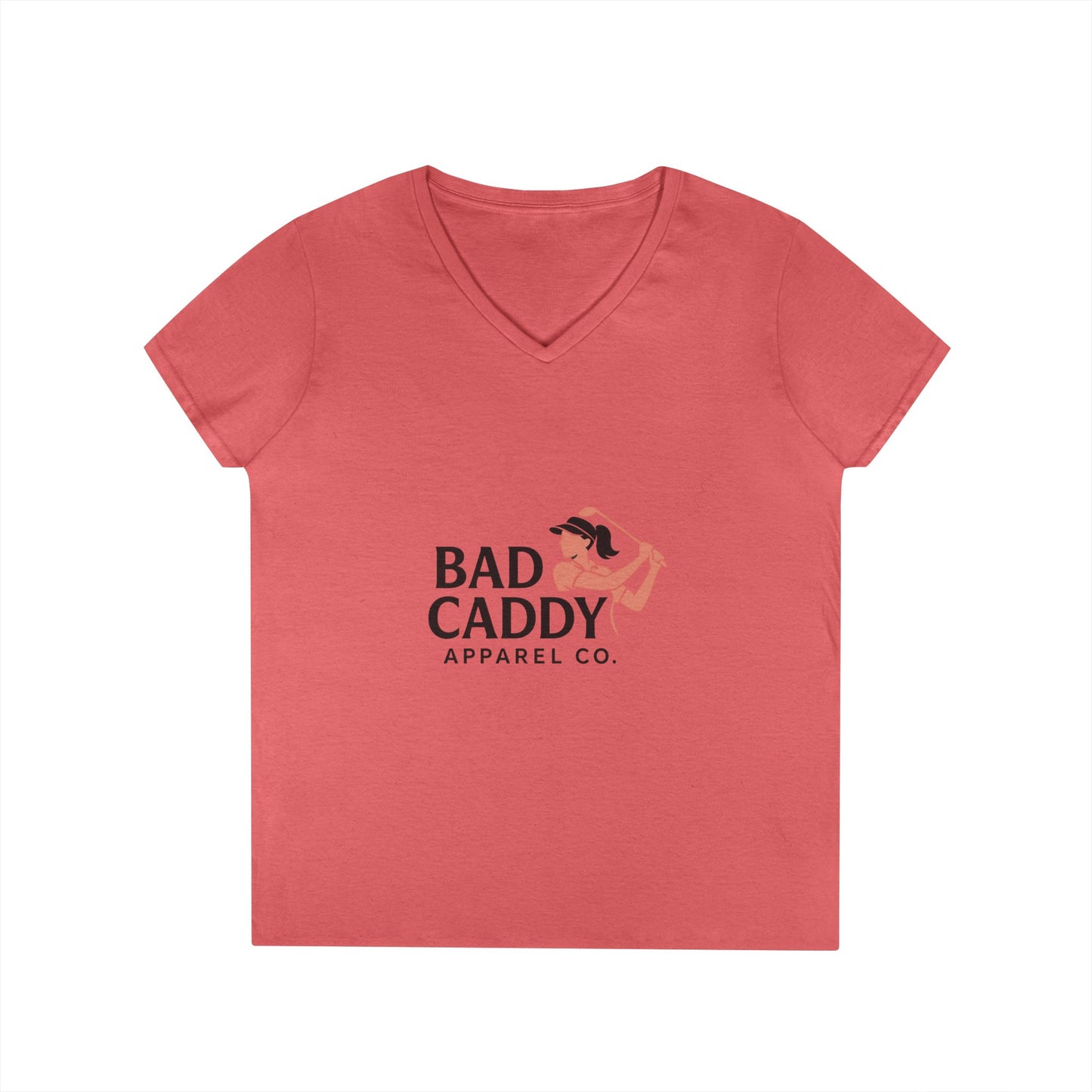 Bad Caddy Apparel Co. Ladies' V-Neck T-Shirt