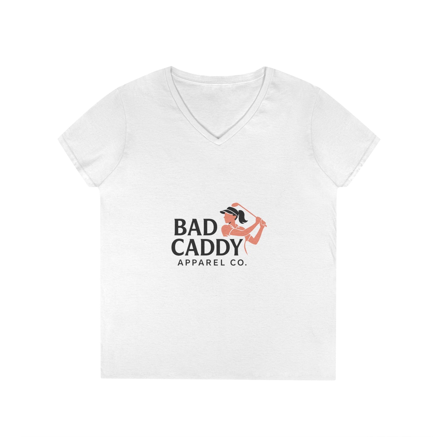 Bad Caddy Apparel Co. Ladies' V-Neck T-Shirt