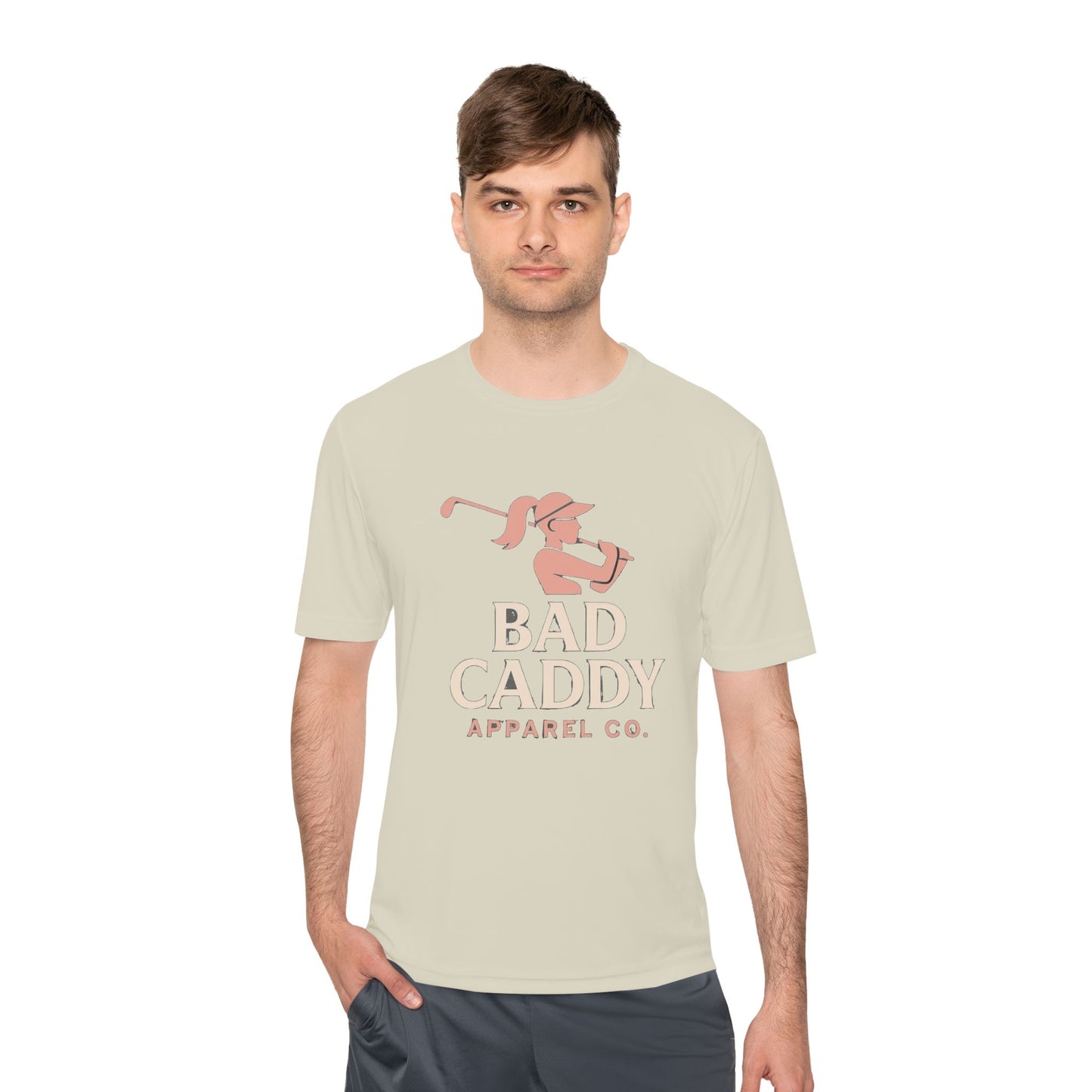 Bad Caddy Golf Tee - Unisex Moisture Wicking Tee