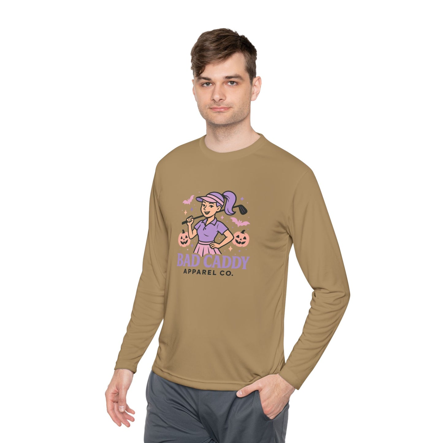 Bad Caddy Apparel Co. Halloween Theme Long Sleeve Tee