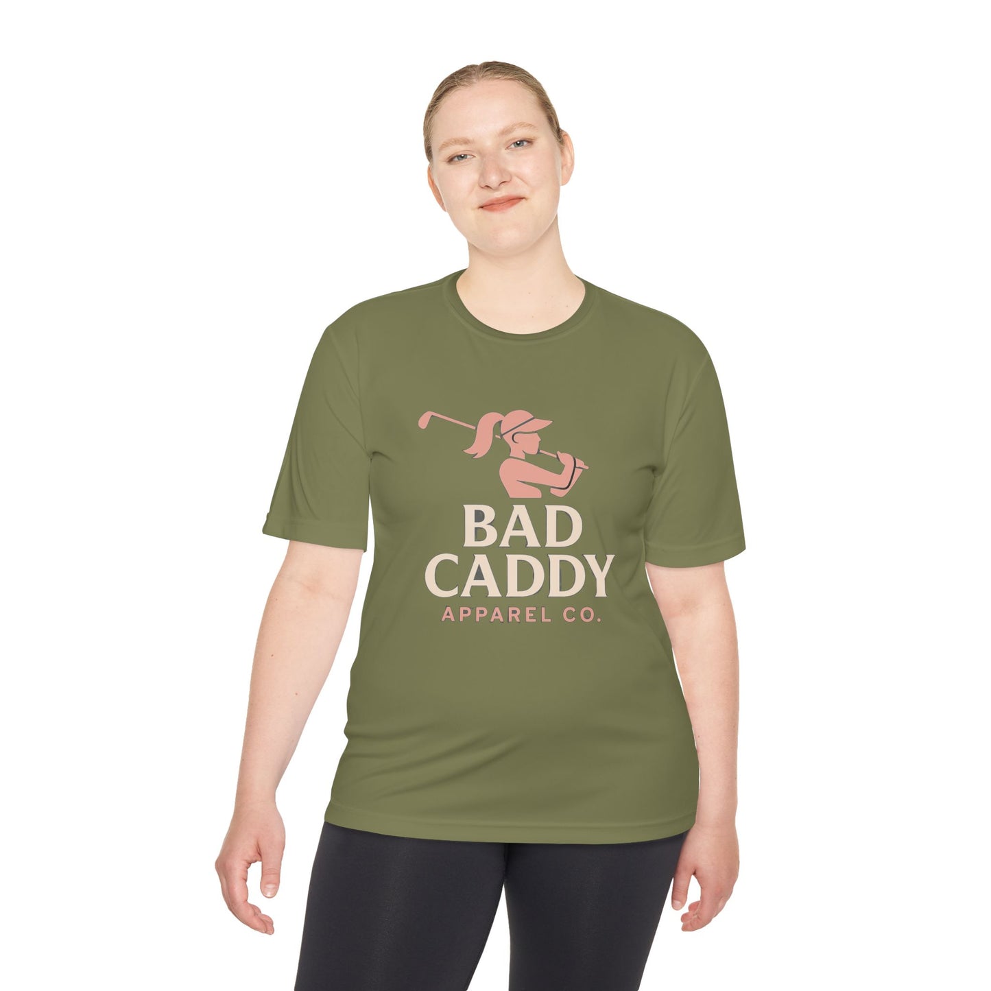 Bad Caddy Golf Tee - Unisex Moisture Wicking Tee