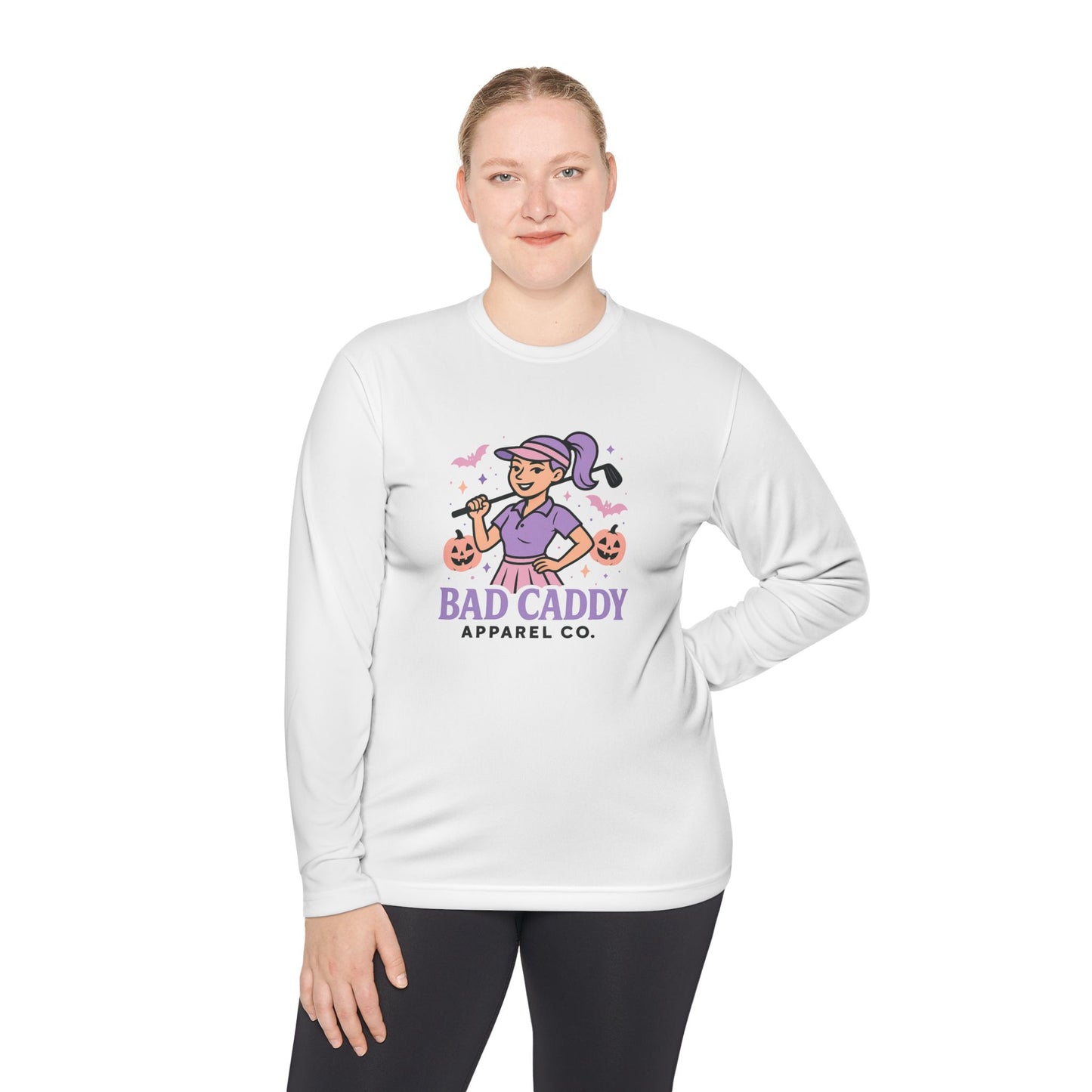 Bad Caddy Apparel Co. Halloween Theme Long Sleeve Tee