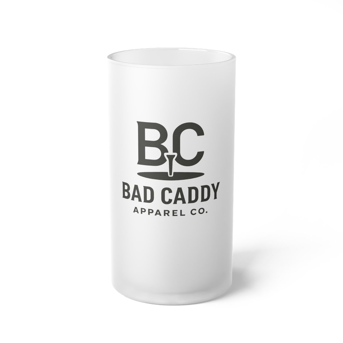 Frosted Glass Beer Mug - Customizable Drinkware for BBQs, Weddings, Parties, Home Bars, and Gifts