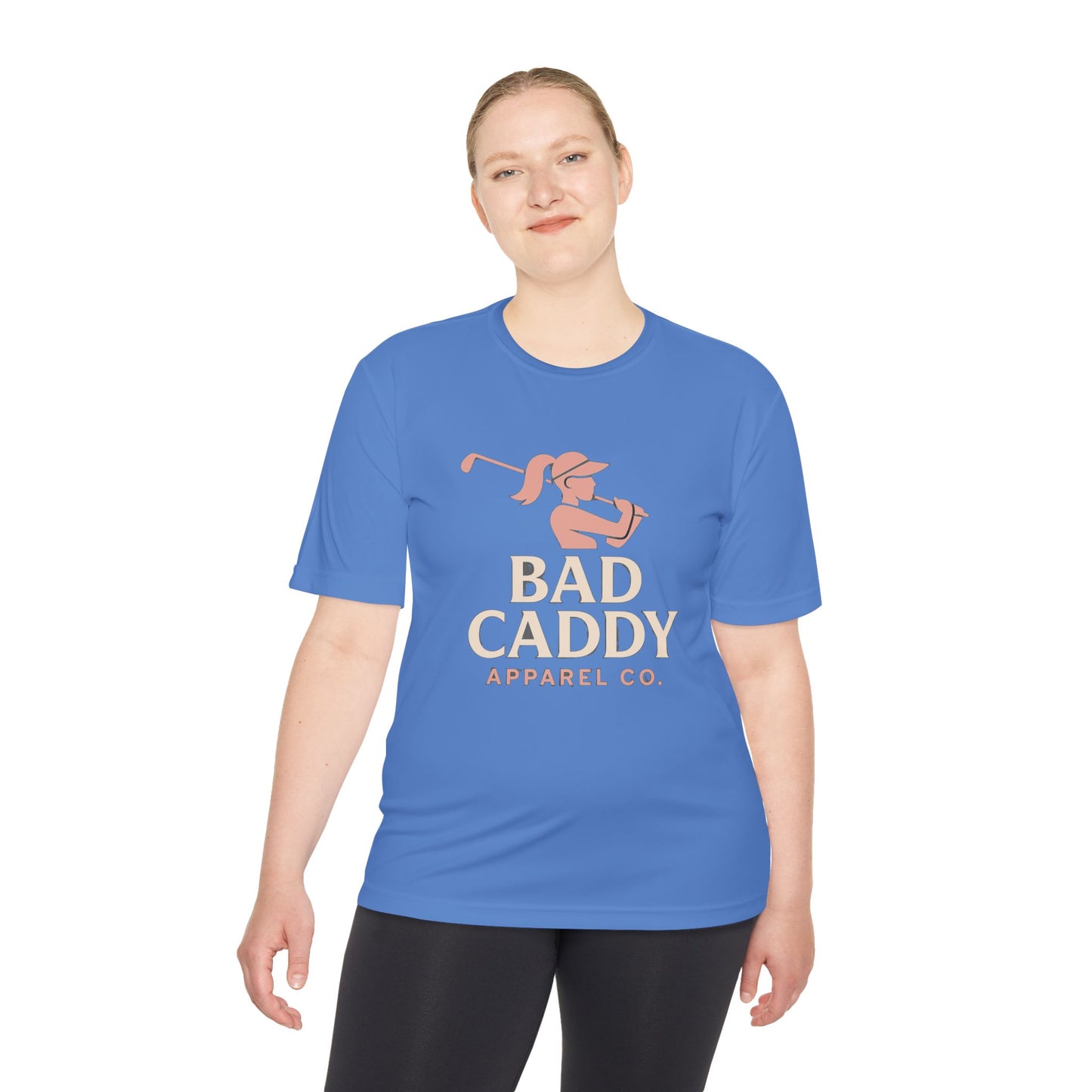 Bad Caddy Golf Tee - Unisex Moisture Wicking Tee