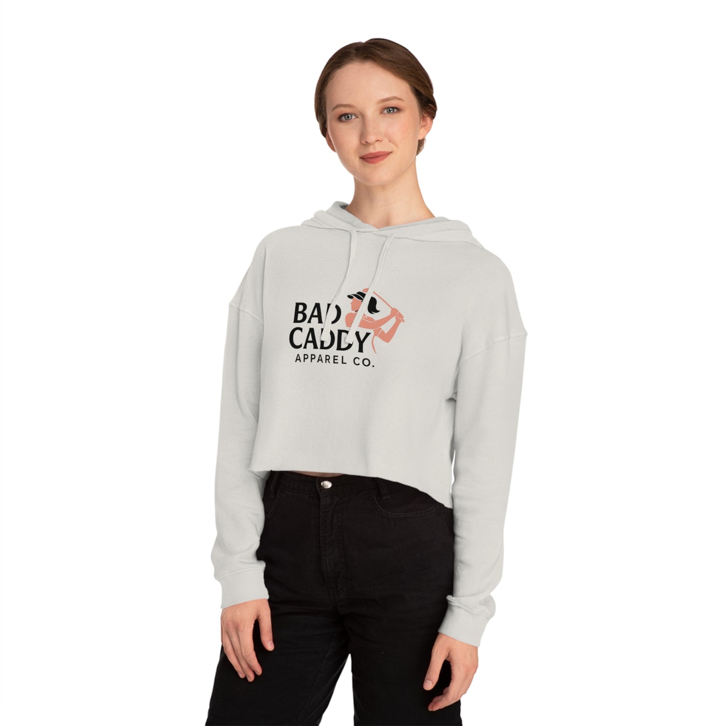 Bad Caddy Apparel Co. Women’s Cropped Hooded Sweatshirt
