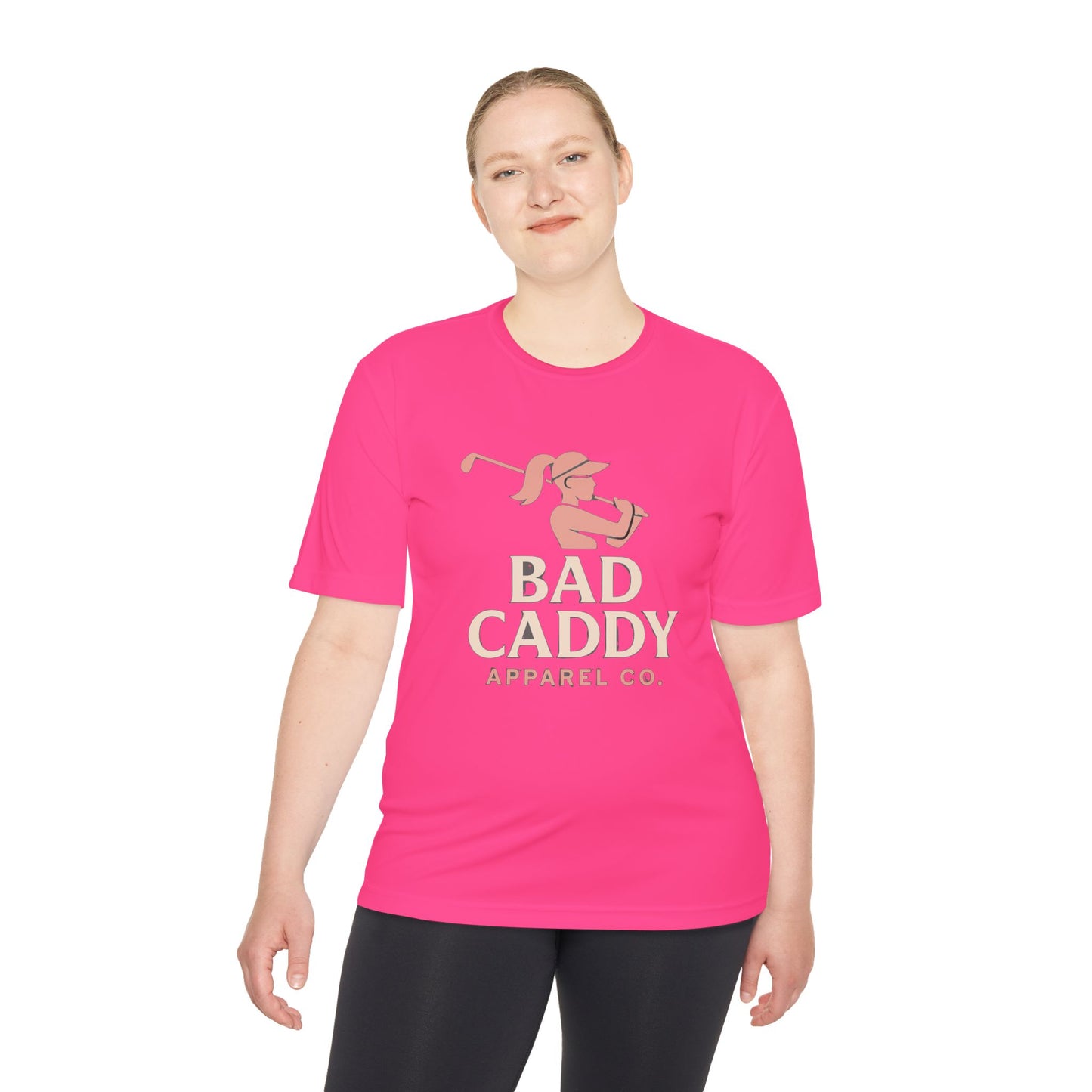 Bad Caddy Golf Tee - Unisex Moisture Wicking Tee