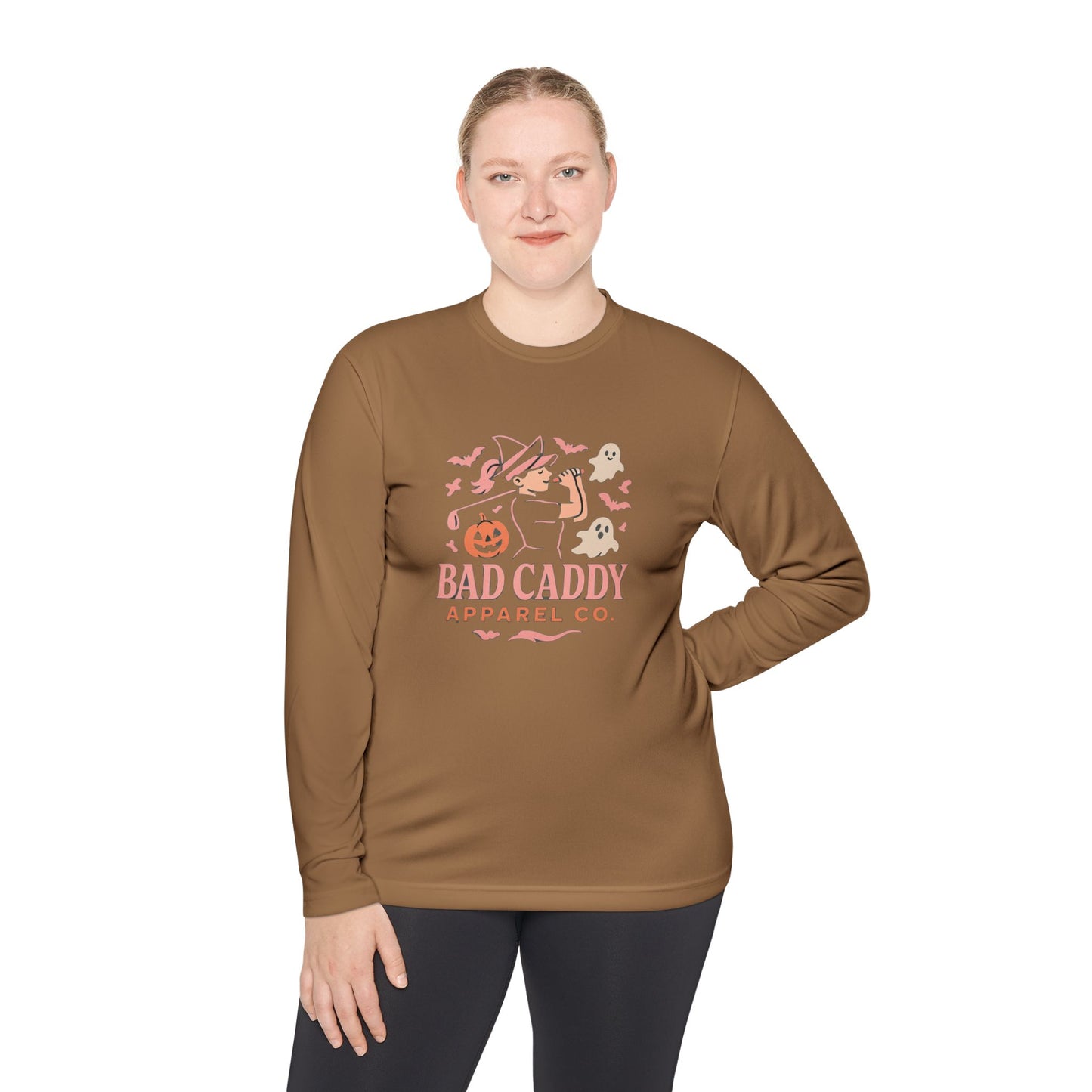 Bad Caddy Apparel Co. Halloween-Themed Unisex Long Sleeve Tee