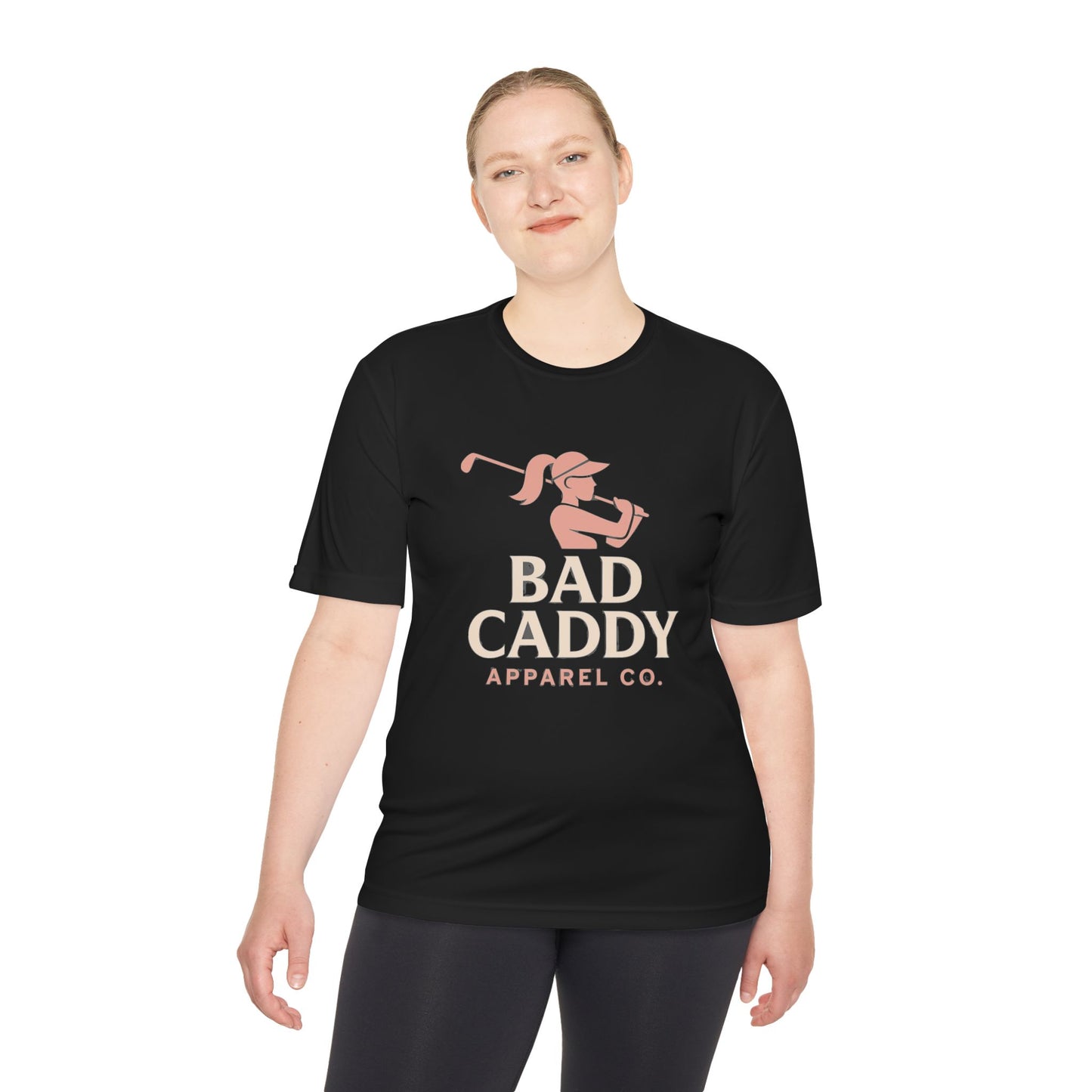 Bad Caddy Golf Tee - Unisex Moisture Wicking Tee