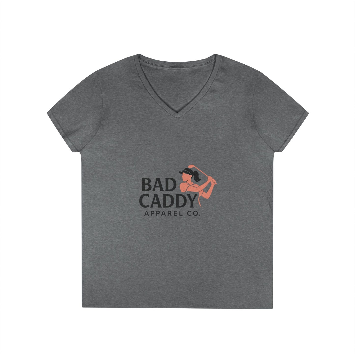 Bad Caddy Apparel Co. Ladies' V-Neck T-Shirt