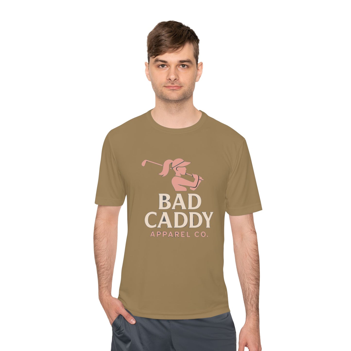 Bad Caddy Golf Tee - Unisex Moisture Wicking Tee
