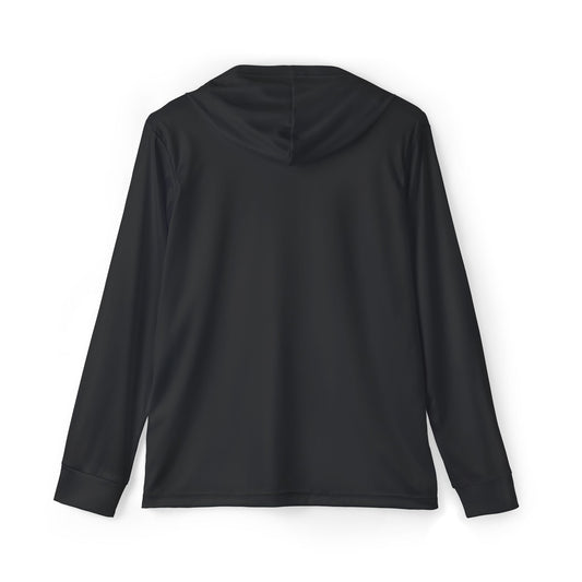 Men's Performance Warmup Hoodie, Athletic Layering Top, Sports Hoodie, Fitness Apparel, Activewear, Casual Sportswear