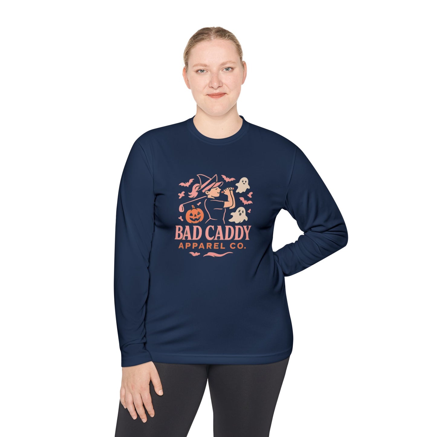 Bad Caddy Apparel Co. Halloween-Themed Unisex Long Sleeve Tee