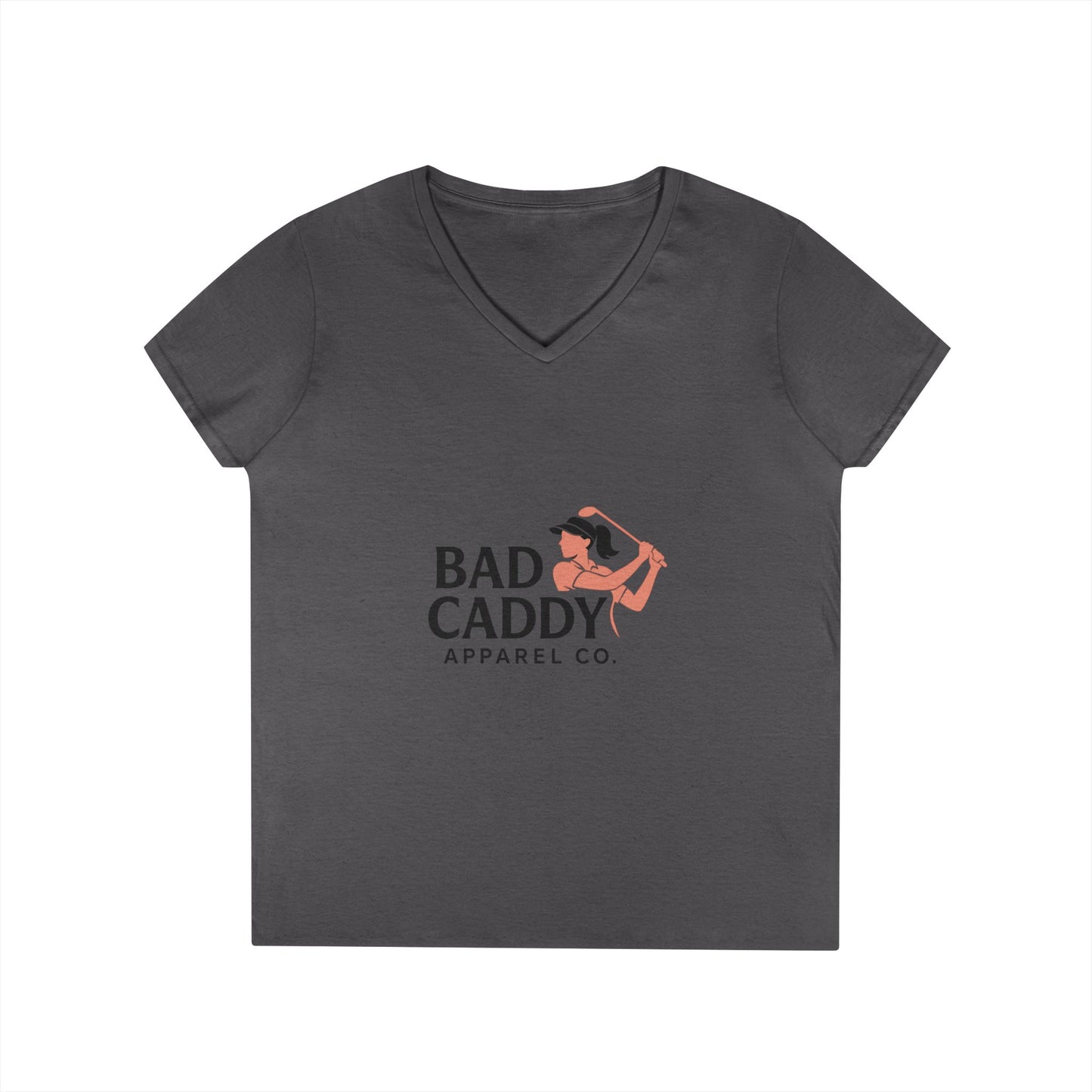 Bad Caddy Apparel Co. Ladies' V-Neck T-Shirt
