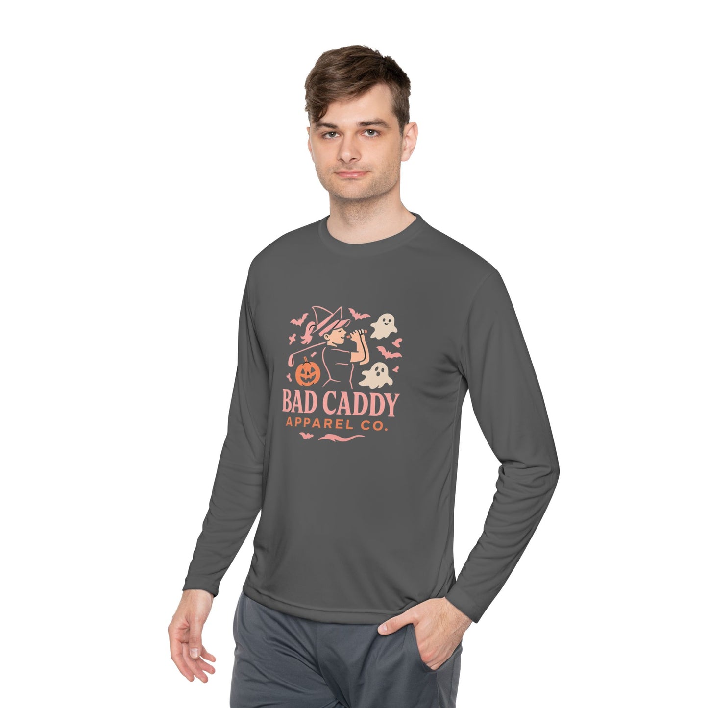 Bad Caddy Apparel Co. Halloween-Themed Unisex Long Sleeve Tee