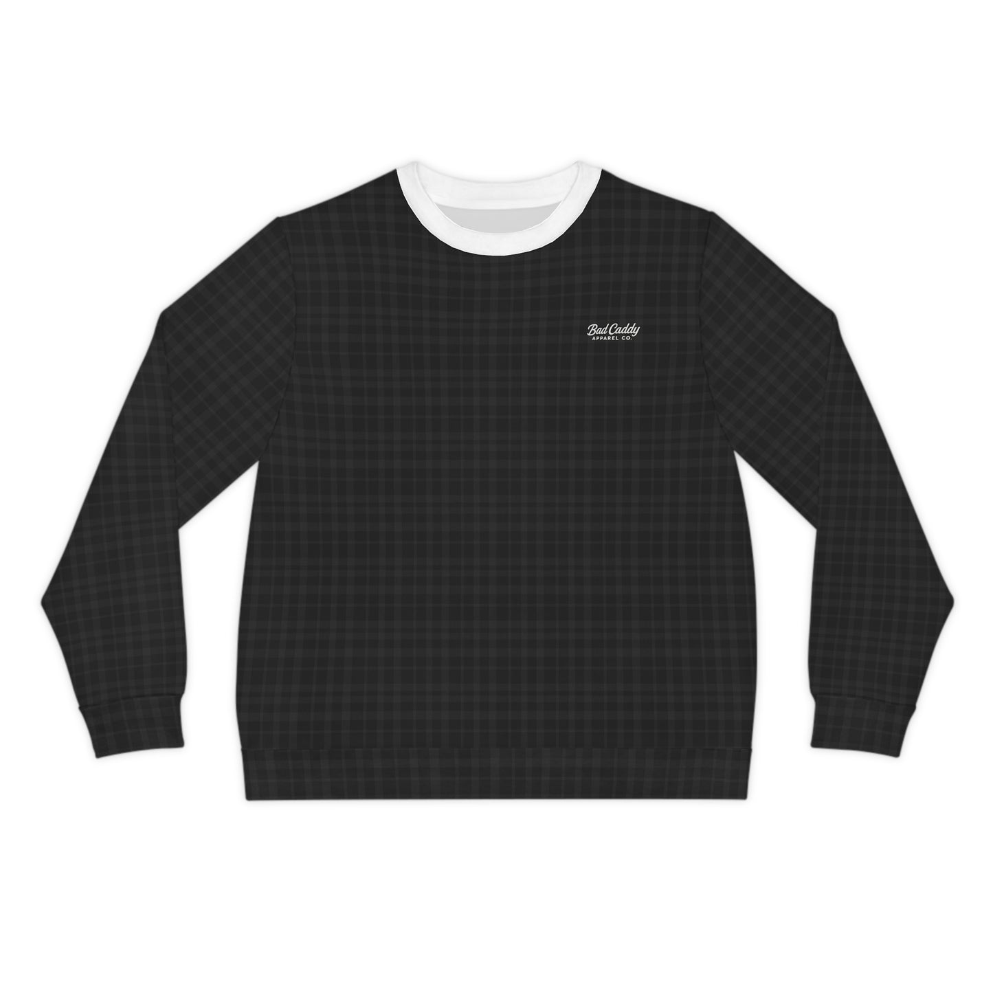 Bad Caddy Apparel Co. Plaid Lightweight Sweatshirt