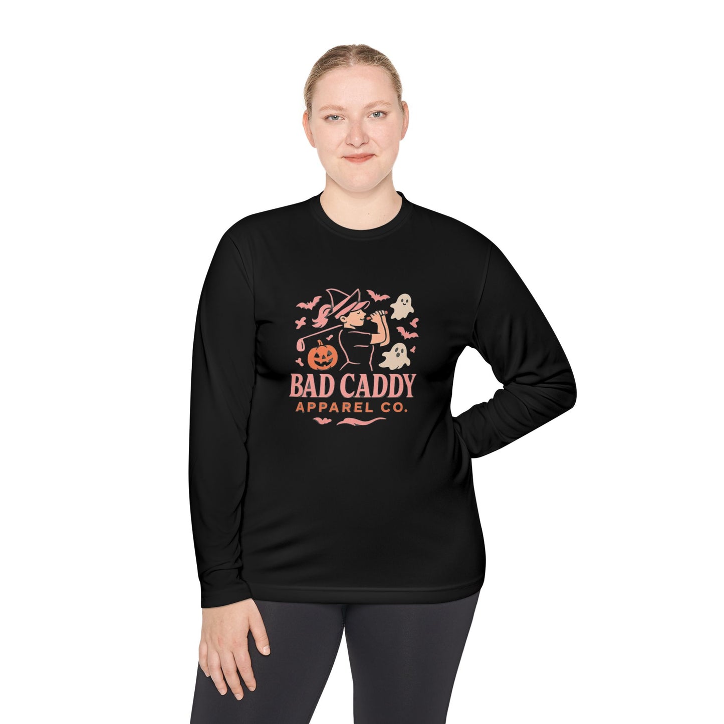 Bad Caddy Apparel Co. Halloween-Themed Unisex Long Sleeve Tee