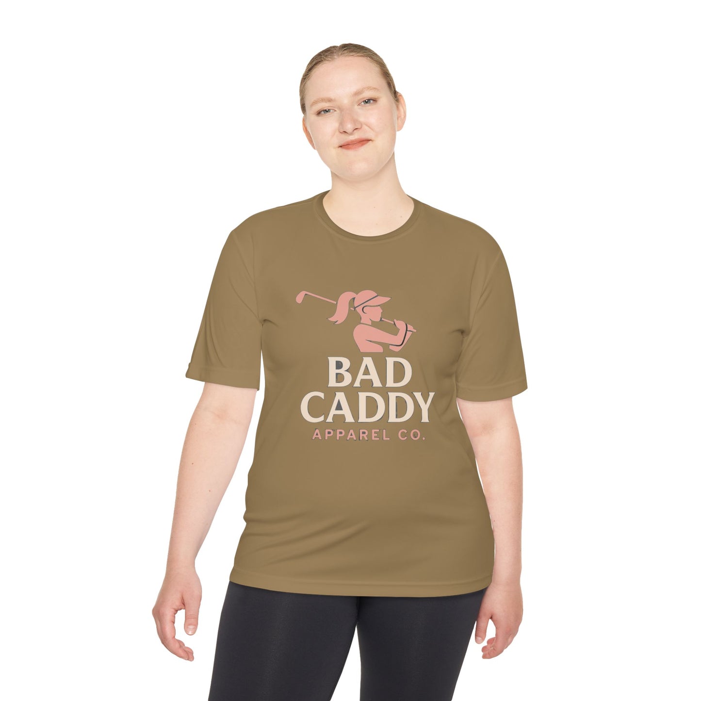 Bad Caddy Golf Tee - Unisex Moisture Wicking Tee