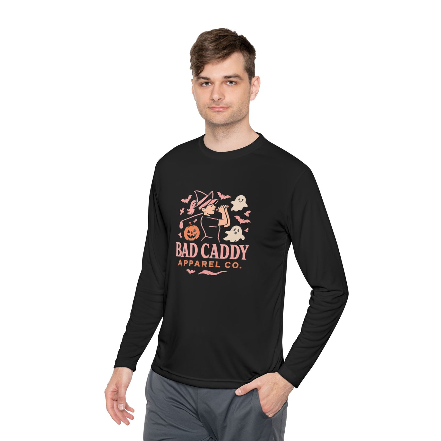 Bad Caddy Apparel Co. Halloween-Themed Unisex Long Sleeve Tee