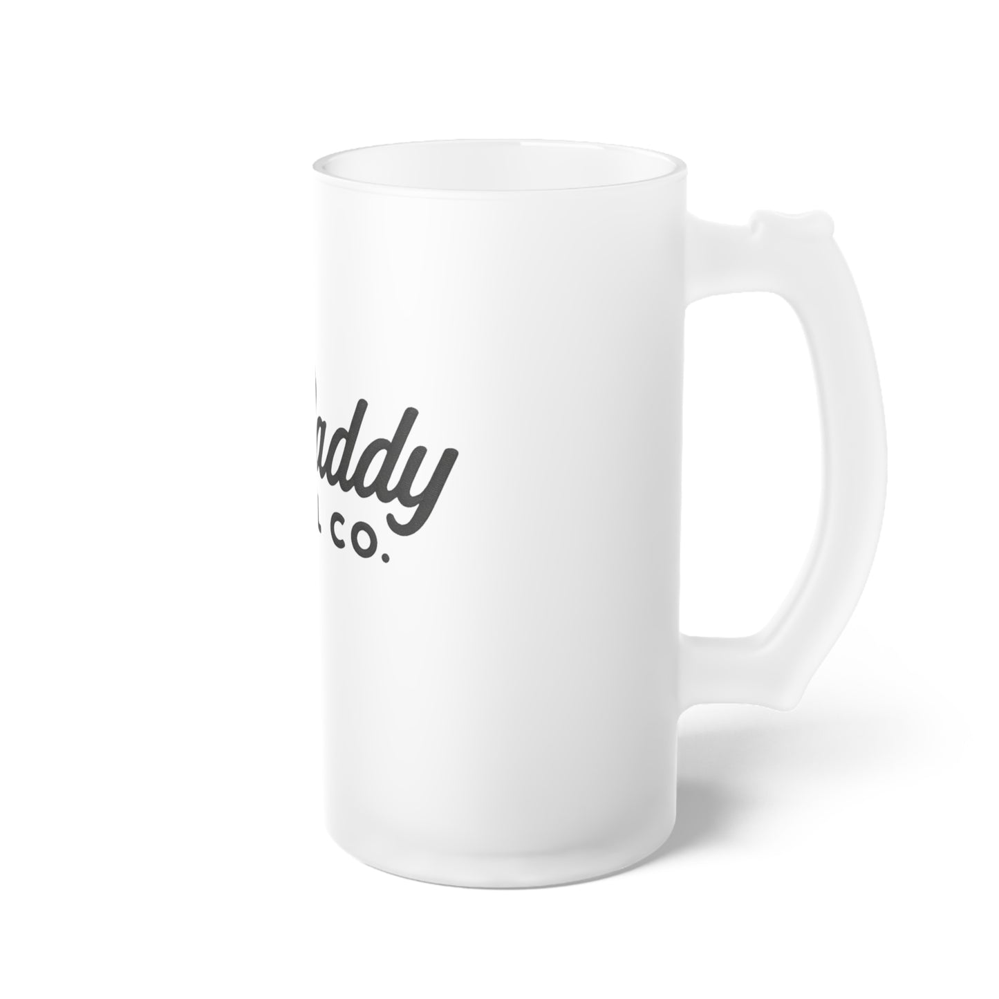 Frosted Beer Mug | Bad Caddy Inspired, Personalized Gift for Beer Lovers, Unique Barware, Men's Gift, Fun Home Decor