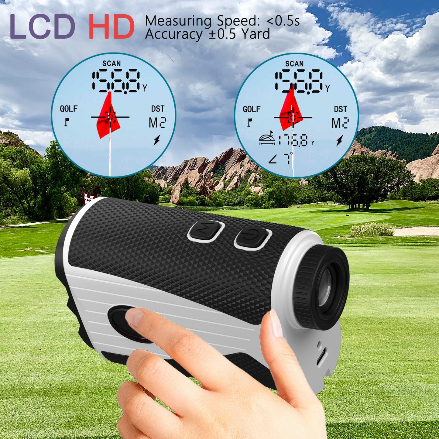 Golf Distance Meter Telescope